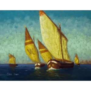 P092 Edgar Payne Boat