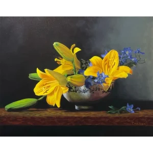 P107 The Yellow Lilies
