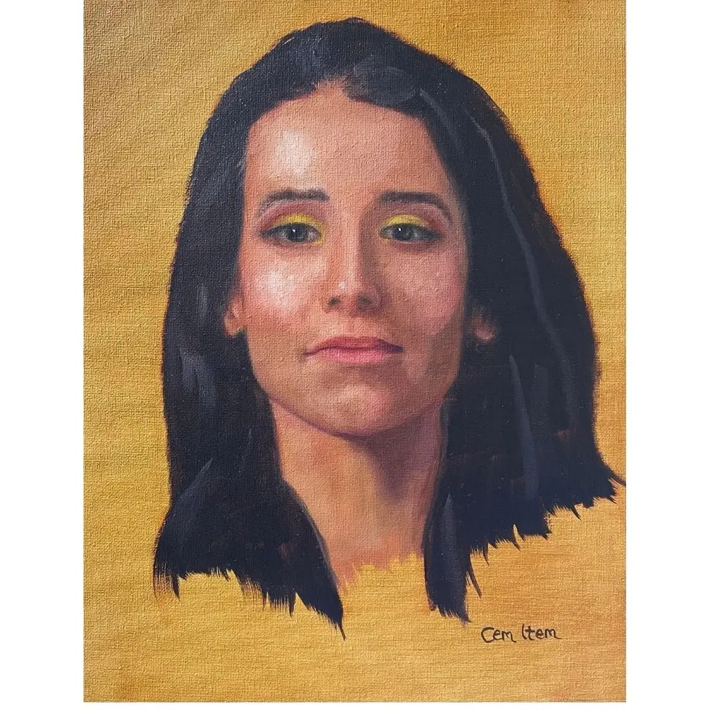 P138 Woman Portrait One