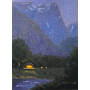 P154 Mountain Nightfall