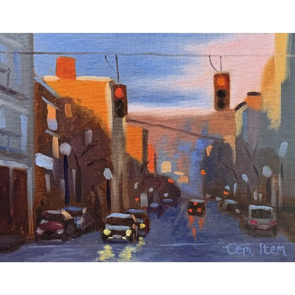 P164 City at Dusk